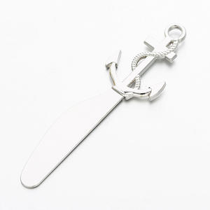 Cuchillo de queso de acero inoxidable estilo marino, ancla de barco, cortador de Pizza, esparcidor de mantequilla, elementos esenciales de cocina, recuerdos de boda, regalo - Product Image 4