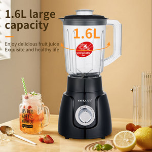 <span class=keywords><strong>Sokany</strong></span> 500W Crusher 1.5l Gran capacidad 110-240V Extractor de jugo Licuadora multifuncional - Product Image 5