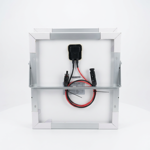 Panneau solaire photovoltaïque monocristallin à haute transmission 12v 25W avec câble de 500mm DC5.5*21 LSP-8-200 - Product Image 4