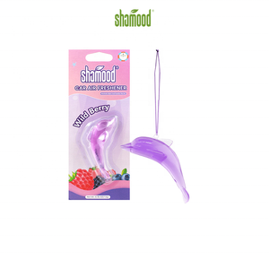 Deodoranti per Auto a Forma di Delfino con Specchietto Retrovisore in Vaniglia, Confezione Personalizzata in Plastica PVC - Product Image 3