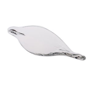 Paralume <span class=keywords><strong>in</strong></span> <span class=keywords><strong>Vetro</strong></span> a Forma di Foglia Personalizzato e Creativo, Realizzato a Mano, <span class=keywords><strong>in</strong></span> <span class=keywords><strong>Vetro</strong></span> Ambrato o Trasparente, Componenti per Lampadari - Product Image 1