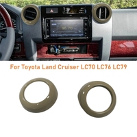 Panneau de ventilation intérieur de voiture en ABS poli pour Land Cruiser 70 76 Series LC70/LC76/LC79, modèle 2022