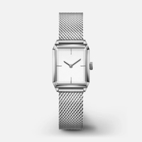 Montres rectangulaires pour femmes à prix d'usine, en acier inoxydable, étanches, mouvement japonais, luxe, mode, vente en gros