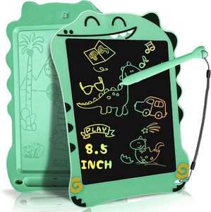 Bloc de Dibujo Electrónico LCD de Plástico con Diseño de Dibujos Animados para Niños, Atractivo Pizarra de Dibujo con Bloc de Notas, Juguetes Educativos de Matemáticas - Product Image 1