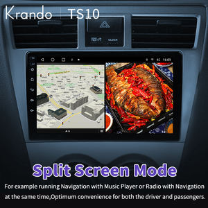 Autoradio 9 pouces Krando pour <span class=keywords><strong>Toyota</strong></span> Vios <span class=keywords><strong>2007</strong></span>-2013 Android Head Unit GPS Navigation Wireless CarPlay DSP 4G SIM Card Autoradio - Product Image 6