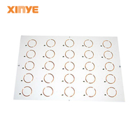 Disposition RFID prélaminage incrustation pvc 25 feuilles Mifare Desfire EV1 EV2 EV3 2K 4K 8K octets pour la fabrication de cartes rfid