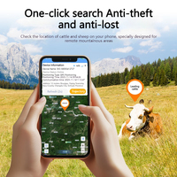 Traceur GPS solaire pour bétail, moutons, chevaux, dispositif de suivi des animaux en temps réel
