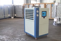 Refroidisseur d'eau commercial KINGFIT à refroidissement par air industriel, 5,7 kW, réfrigérant R410a, compresseur scroll entièrement hermétique