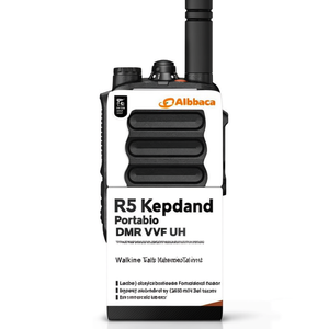 Radio Portátil R5 con Teclado, DMR VHF UHF de Largo Alcance, Pantalla de 1.5 Pulgadas, Batería de 2500-3000mAh, WiFi 5 para 5.2, para Fabricación - Product Image 2