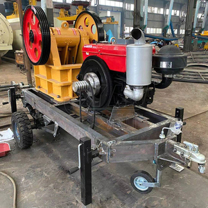 <strong>Jaw</strong> <strong>Crusher</strong> Rock <strong>Crusher</strong> 150x250 PE Model Small Mobile Mini Stone Low Mobile Stone <strong>Crusher</strong> with Diesel Engine 125mm Negotiable - Product Image 5