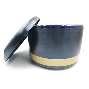 Nhà máy lớn Vòng tre đồng hai lớp tường mạ kẽm mạ bạc Champagne BER nhựa Xô đá - Product Image 2