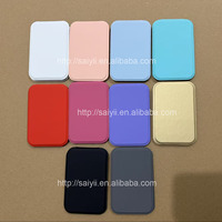 Cermin Saku Lipat Mini Berkualitas Tinggi SAIYII dari Kulit PU Emas dengan Kaca HD Custom dan Logo untuk Riasan Kosmetik
