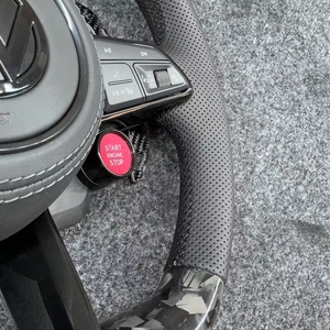 Volant de direction en fibre de carbone de qualité supérieure pour Volkswagen R8 Sport Racing Modify Auto Car - Product Image 2