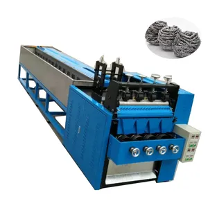 Automatic Kitchen Scrub ball machine clean wire ball forming machine stainless steel silver scourer making machine