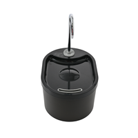 Fontaine à eau automatique intelligente pour chat, fontaine à eau pour animaux de compagnie en acier inoxydable, distributeur d'eau circulante USB pour chats et chiens