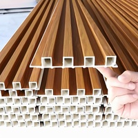 Panneau mural 3D en PVC WPC durable, design moderne, imperméable, ignifuge, pour usage domestique et commercial, installation facile, garantie 5 ans