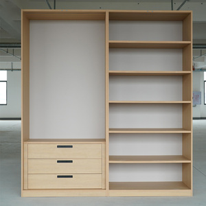 Sistema di <span class=keywords><strong>Armadio</strong></span> Modulare Componibile Personalizzato con <span class=keywords><strong>Cassetti</strong></span>, Guardaroba Moderno Minimalista in Compensato <span class=keywords><strong>per</strong></span> Camera da Letto, Produzione OEM - Product Image 2