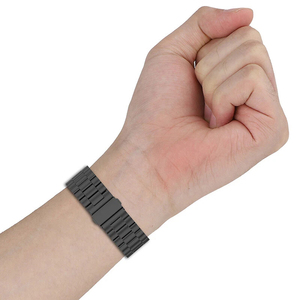 <span class=keywords><strong>Bracelet</strong></span> de montre intelligent en acier inoxydable Lionorm pour <span class=keywords><strong>Samsung</strong></span> <span class=keywords><strong>Galaxy</strong></span> <span class=keywords><strong>Fit</strong></span> 3 Sm-R390 Correa <span class=keywords><strong>Bracelet</strong></span> en métal à trois maillons - Product Image 6