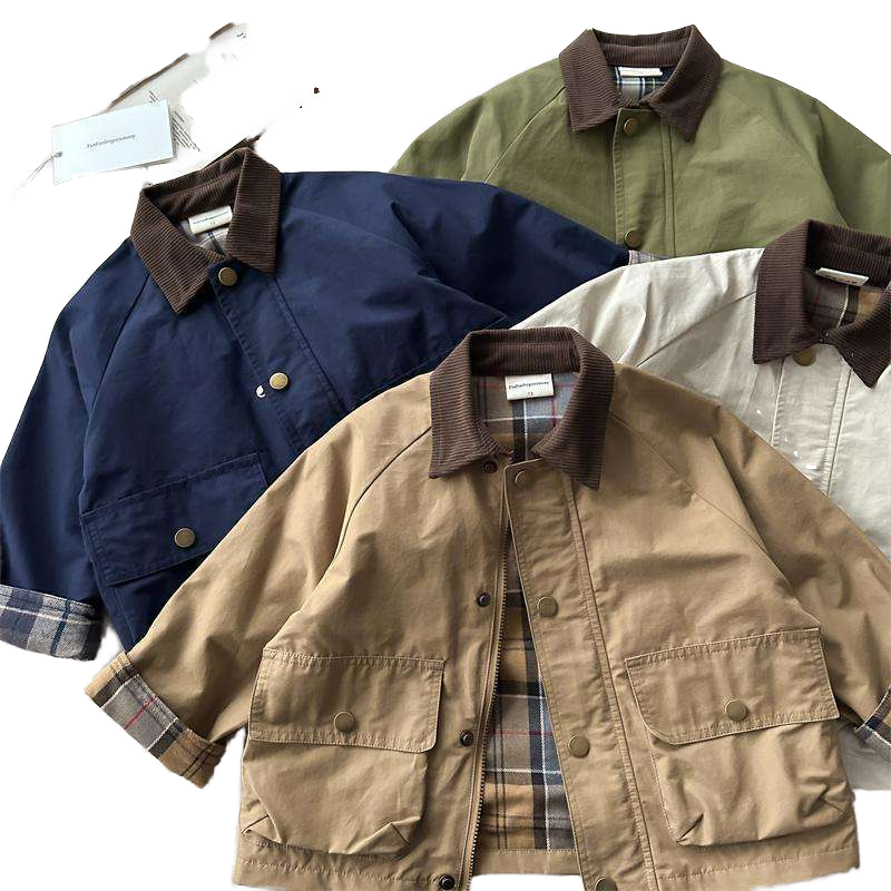 Custom Logo Children s Autumn Jacket