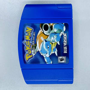 Carte de jeu USA Version <span class=keywords><strong>pour</strong></span> N64 <span class=keywords><strong>pour</strong></span> Nintendo <span class=keywords><strong>Switch</strong></span> Pokemoned Blue Version N64 Cartes de cartouche de jeu - Product Image 3