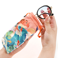 Microfibre Doux Lunettes Pochette Optique Lunettes Emballage Conteneur Lunettes De Soleil Cas Sac