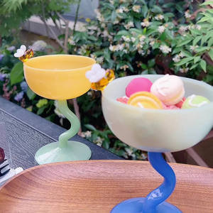 100ml IJscomebeker Melkthee Milkshake Dessert Drinkglas Hoog Pudding IJscomeglas Schaal - Product Image 5