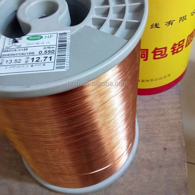 30% Enameled copper clad aluminum wire