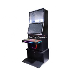 Cabinet per Giochi Fury Series con Doppio Schermo Touch da 23,6 Pollici, Personalizzato Nero 36 Pin (MOQ 1 Pezzo) Prezzo di Fabbrica per Cabinet da Intrattenimento - Product Image 3