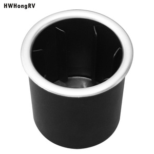 HWHongRV <b>Car</b> <b>Cup</b> <b>Holder</b> Black ABSPVC Front <b>Seat</b> Beverage Rack For Chair Back Storage <b>Cup</b> <b>Holder</b> - Product Image 4
