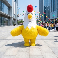 Costume de Mascotte Gonflable sur Mesure pour Adultes, Déguisement Publicitaire de Dessin Animé Animal, Tenue Ambulante