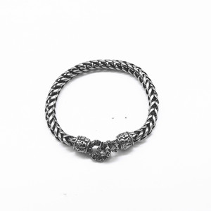 yunnique <b>Titanium</b> Steel <b>Chain</b> Bracelet Skull Design Unisex Gift Jewelry Geometric Pattern GZYB-0616 - Product Image 1