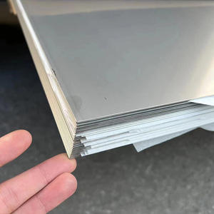 201 304 316L Inox Placage Miroir Fini N ° 8 Surface Laminé À Froid 321 Plaque En Acier Inoxydable - Product Image 1