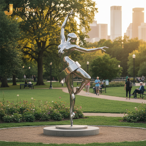 Escultura Metálica Art Deco ANW3201 304, Artesanía Personalizada, Decoración de Interiores, Ingeniería, Proyecto de Paisajismo de Jardines - Product Image 6