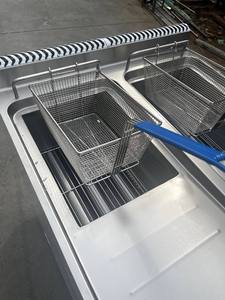 Freidora Industrial a Gas con Gabinete, 2 Tanques, 2 Canastas, 31KW de Alta Potencia para Grandes Restaurantes - Product Image 3
