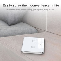 Interruptor de Escenas Inalámbrico Zigbee Tuya Smart Life, Panel de Control Remoto de 2 Botones, Control Inteligente para Toda la Casa con Batería