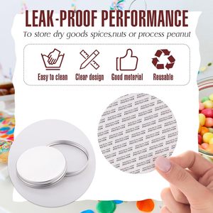 Customized PET Clear Plastic Can with Aluminum Screw Top Lid 400ml Capacity for Food & Cosmetic Storage - Product Image 3