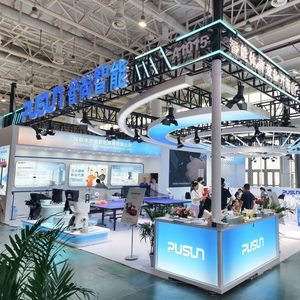 Machine à balles <span class=keywords><strong>de</strong></span> tennis Pusun améliorée avec contrôle intelligent par application, équipement d'entraînement à lancement automatique pour l'auto-entraînement, machine <span class=keywords><strong>de</strong></span> tir - Product Image 6