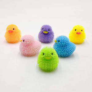Pelota de descompresión musical inflable TPR con diseño de pollo/pato, elástica, para apretar, para niños de 5 <span class=keywords><strong>a</strong></span> 7 <span class=keywords><strong>a</strong></span>ños - Product Image 6