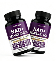 Capsules NAD Haute Puissance en Gros : Réparation Cellulaire, Anti-Âge, Complément NAD pour le Bien-être Quotidien des Adultes