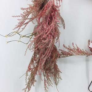 بيع بالجملة Pampas اصطناعية أرجواني أبيض وردي أصفر أخضر أحمر رخيصة حفل زفاف شنقا قطرة - Product Image 1