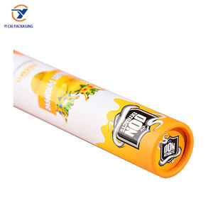 カスタマイズされたミニギフトチューブ祭りキャンディー容器環境にやさしい円筒チューブパーソナライズされたギフト包装チューブ - Product Image 5