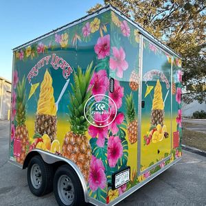 2025 Fast Hotdog Food Truck Ice Cream Trailer Mobile Bbq Trailer With Commercial Kitchen Equipment Food Truck - Product Image 5