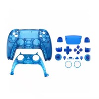 Ensemble de coque complète de couverture de boîtier rigide transparent Offre Spéciale pour contrôleurs de jeu PS5 pièces de rechange de coque de boîtier