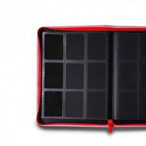 Classeur à fermeture éclair coloré pour cartes à collectionner, avec 9 poches latérales, pour jeux de cartes, sport et TCG - Product Image 3