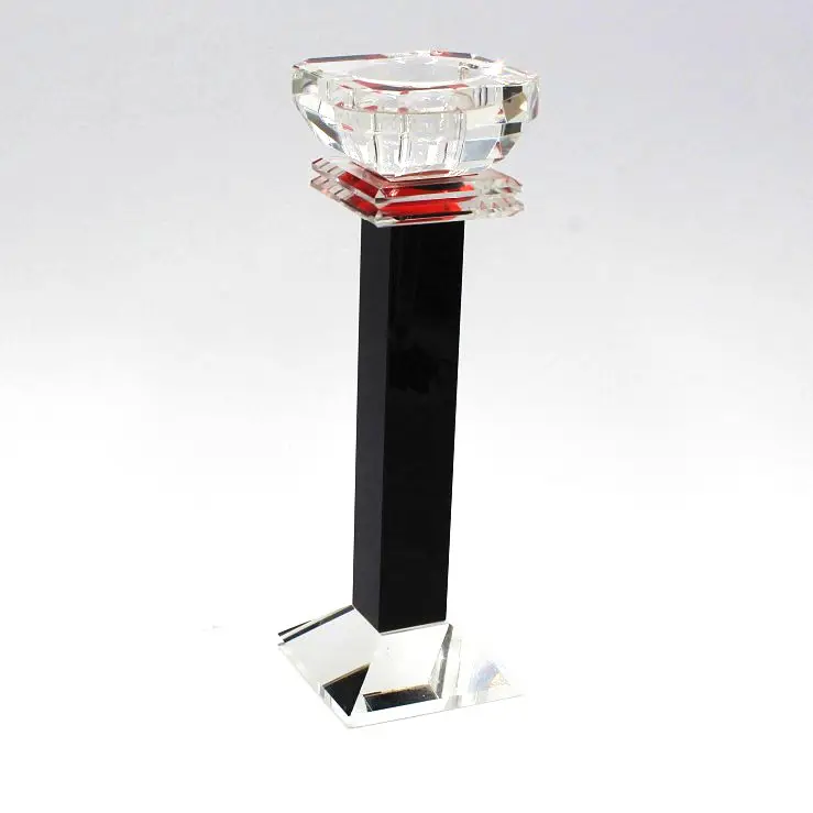 Crystal glass candle holder centerpieces for candle candlestick wedding table ornaments