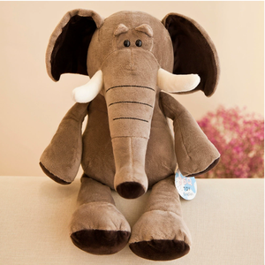 Juguetes de Peluche de Animales del Bosque de Alta Calidad, Súper Suaves, de Algodón PP, León, Tigre, Elefante, Muñeco de Peluche Personalizado, Juguetes de Peluche con Costuras Humanas - Product Image 2