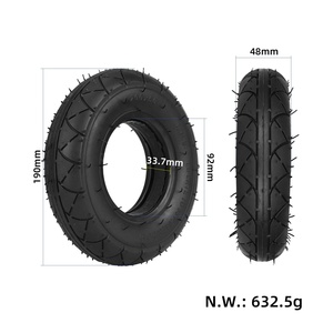 Neumático Sólido de 200*50 para Scooter Eléctrico de 8 Pulgadas, Neumático de Repuesto Antipinchazos, Antideslizante, 200x50 - Product Image 2