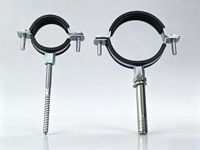 Colliers de serrage en acier double tube RK en alliage de zinc, robustes, pour usage industriel, garantie 3 ans