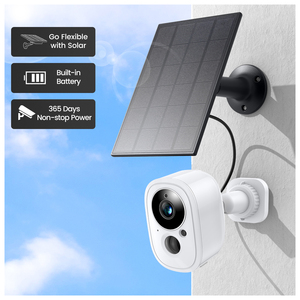 2K Full HD 4MP An Ninh Wifi Năng Lượng Mặt Trời Máy Ảnh Không Thấm Nước Điều Khiển Từ Xa 25FPS Ghi Âm Với IR Tầm Nhìn Ban Đêm Tuya Ứng Dụng Ngoài Trời Sử Dụng - Product Image 6