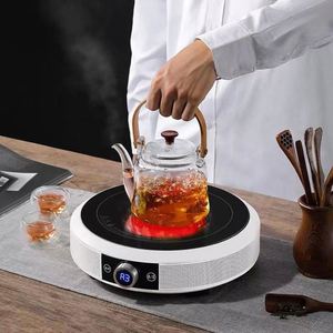 2023 Four électromagnétique Cuisinière à induction commerciale électrique intelligente en acier inoxydable à grande vitesse 3500W OEM - Product Image 4